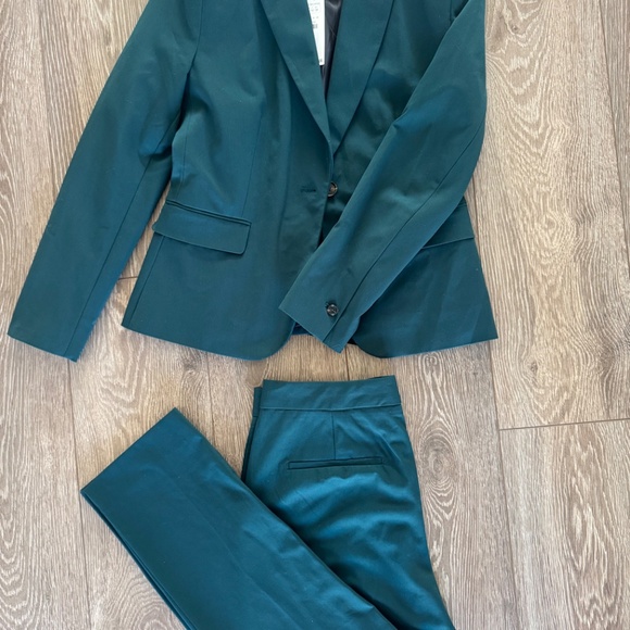 Zara Turquoise Green Matching Suit - Picture 6 of 9